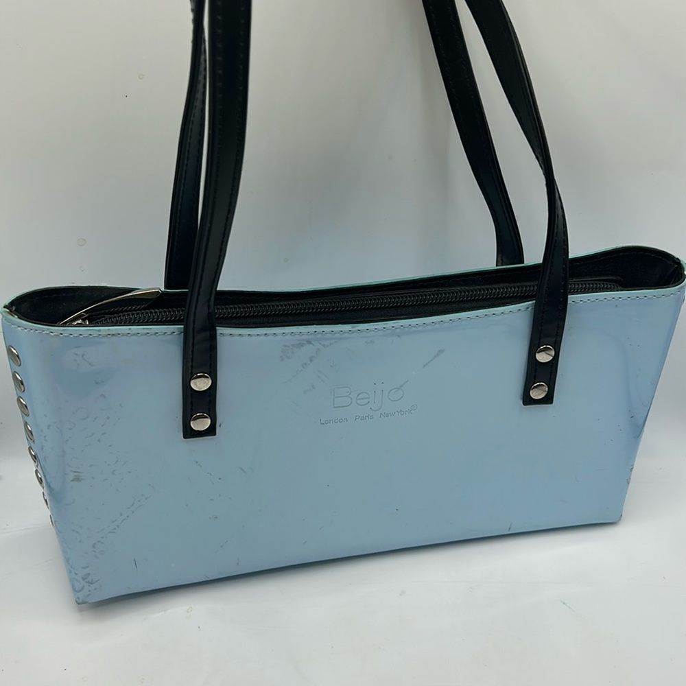 Beijo Small Patent Shoulder Bag